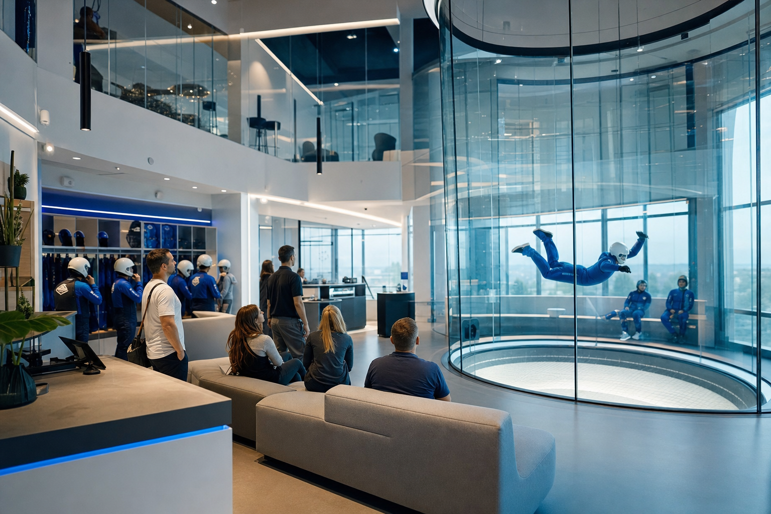 Freefall Airborne premium business experience