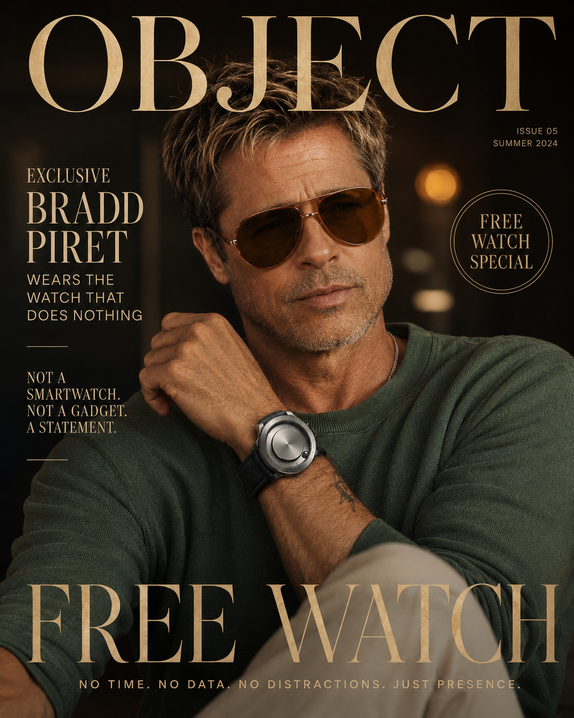 Bradd Piret Magazine Cover