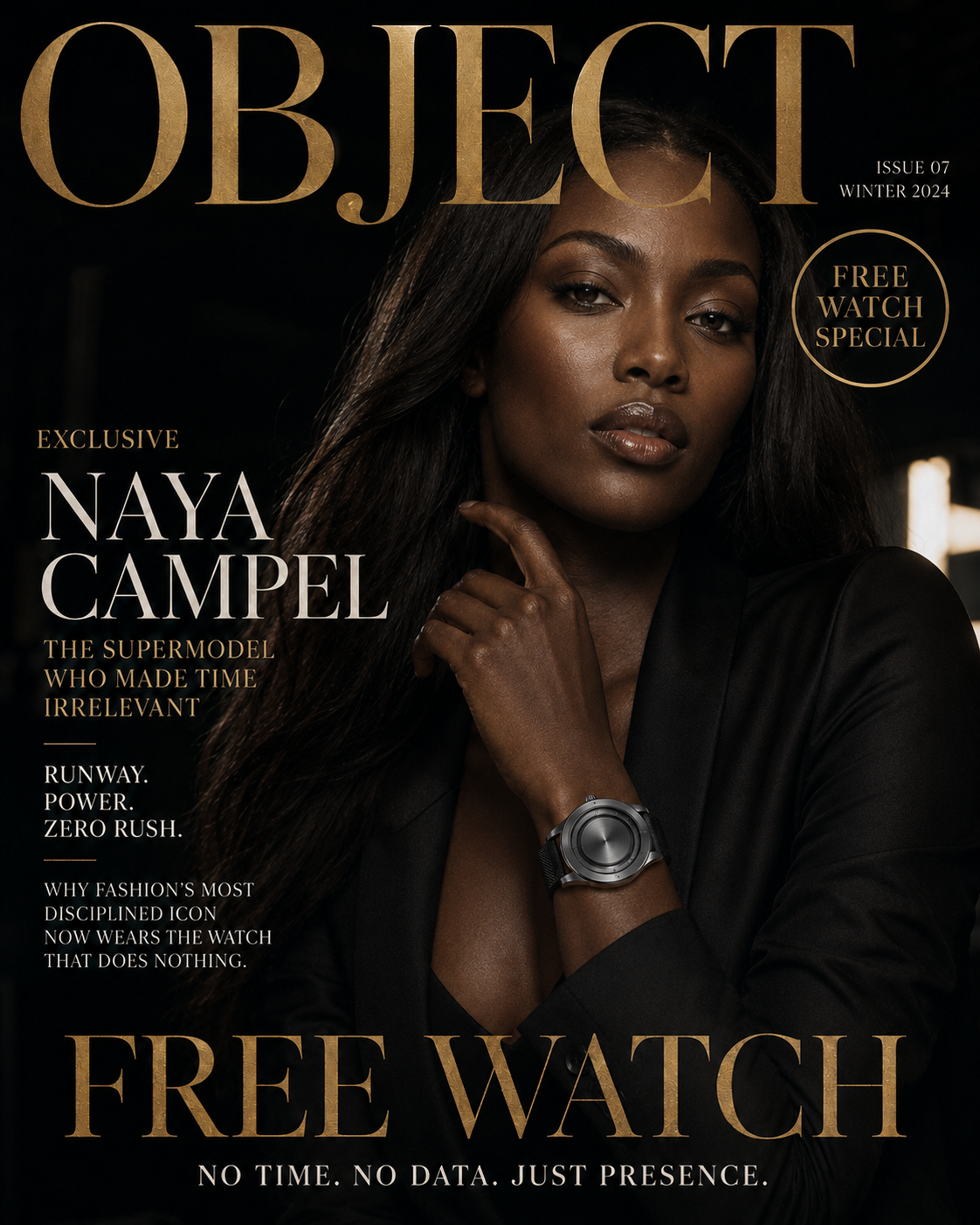 Naya Campel Magazine Cover